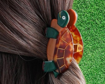Turtle Hair Claw Clip | Acetate Barrette