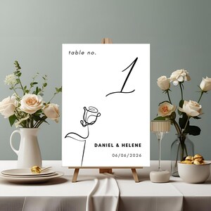 Hand drawn wedding table numbers sign, Editable Doodle Table Number Cards, Wedding Reception Table Numbers, Creative  Wedding Seating Chart.