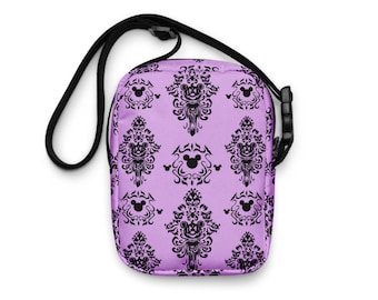 Haunted Mansion Disney Halloween Mickey Pumpkin Crossbody Bag