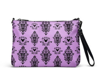 Haunted Mansion Disney Halloween Mickey Pumpkin Crossbody Bag