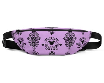 Haunted Mansion Disney Halloween Mickey Pumpkin Fanny Pack