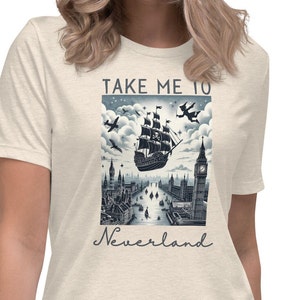 Women&#39;s Peter Pan Neverland Magic Kingdom Disney Shirt