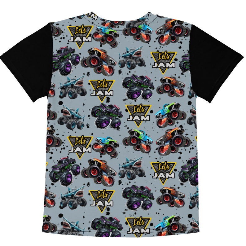 Kids Monster Truck Monster Jam Crew Tshirt
