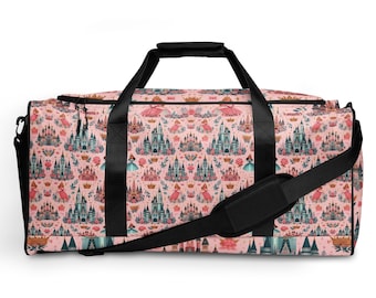 Bolsa de lona con el castillo y la corona de la princesa Cenicienta Accesorios inspirados en Disney Bolsa de Disney