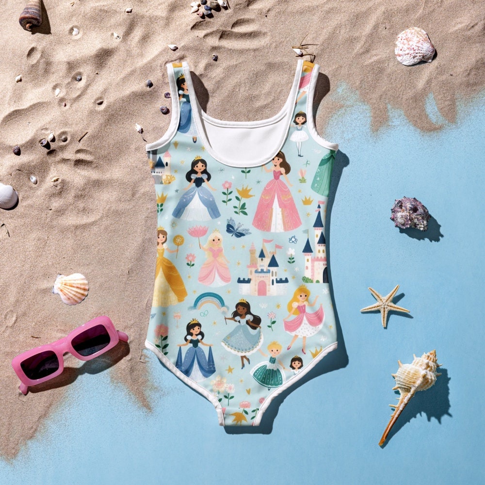 Princess Swimsuits Etsy UK