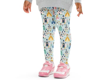 Kid's Princess Girl Leggings Disney Inspired Clothing