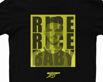 Rice Rice T-shirt de joueur d'Arsenal FC Baby Declan Rice