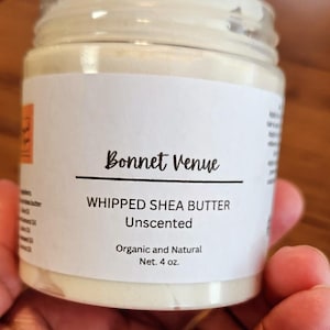 Whipped Shea Butter: Natural Hair & Skin Moisturizer