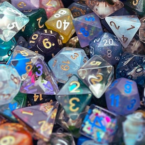 Mystery Dice Blind Bags - Dungeons and Dragons, RPG Game Dice Game Set, DnD Mystery Würfelset