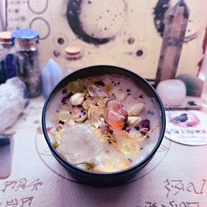 Full Moon Magick Ritual Candle | Lunar Cycle | Witchcraft Altar Spell | Magic | Gift | Scented | Witchcraft | Intention Devotional