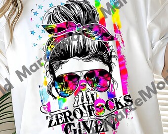 Zro Fks Gvn PNG, FU Shirt, Sarcastic Hoodie, Cheeky Shirt, Zero Fucks Given, Sarcastic Gift for Friends, Wear Your Tee, Digital file