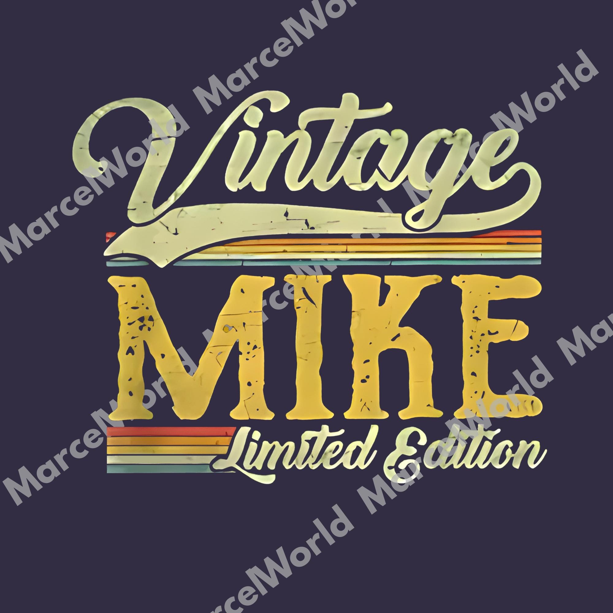 Mikeページ Vintage Mike Name Saying for Men Funny Mike PNG, Funny Mike First