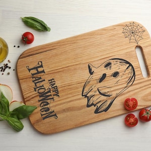 Spooky season gift – Custom Wooden Halloween Charcuterie Platter