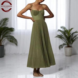 Vestido de noite feminino - Vestido com costas abertas - Vestido longo formal - Vestido de dama de honra - Vestido justo - Vestido de baile - Vestido sem costas