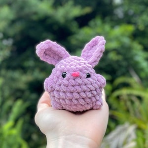 Handmade Crochet Amigurumi Rabbit Plushie