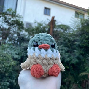 Bird Plushie Medium - Handmade Crochet Amigurumi