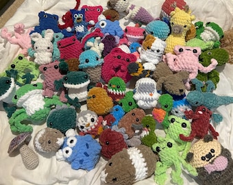¡Sorpresa! / ¡3 por 25 dólares! / Peluches de ganchillo hechos a mano