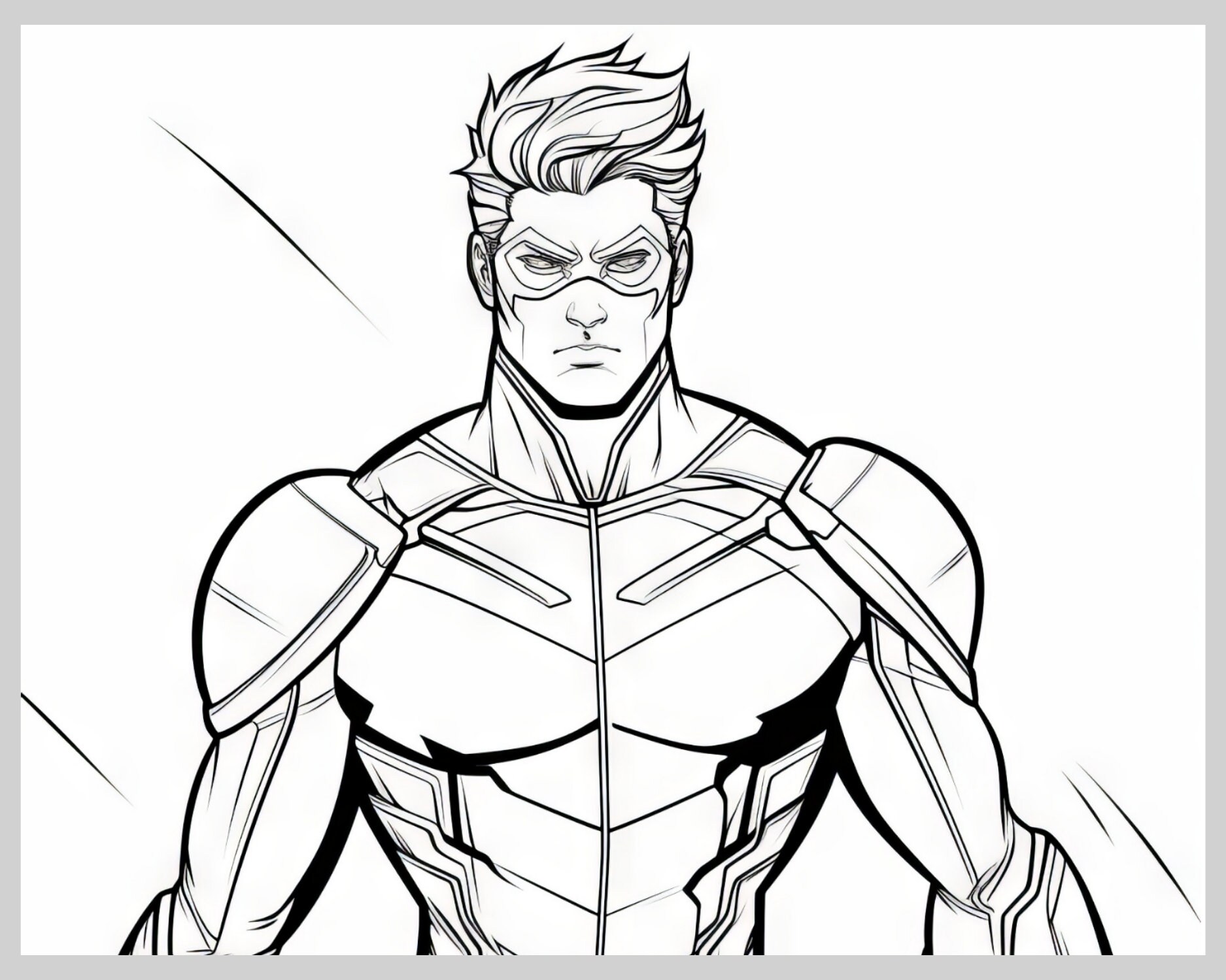 Superhero Coloring Pages for Boys With 24 Different Sheets Instant ...