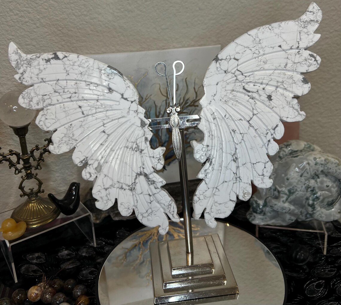 RARE Large Howlight Angel Wings or Butterfly 1.15pounds. Stunning ...