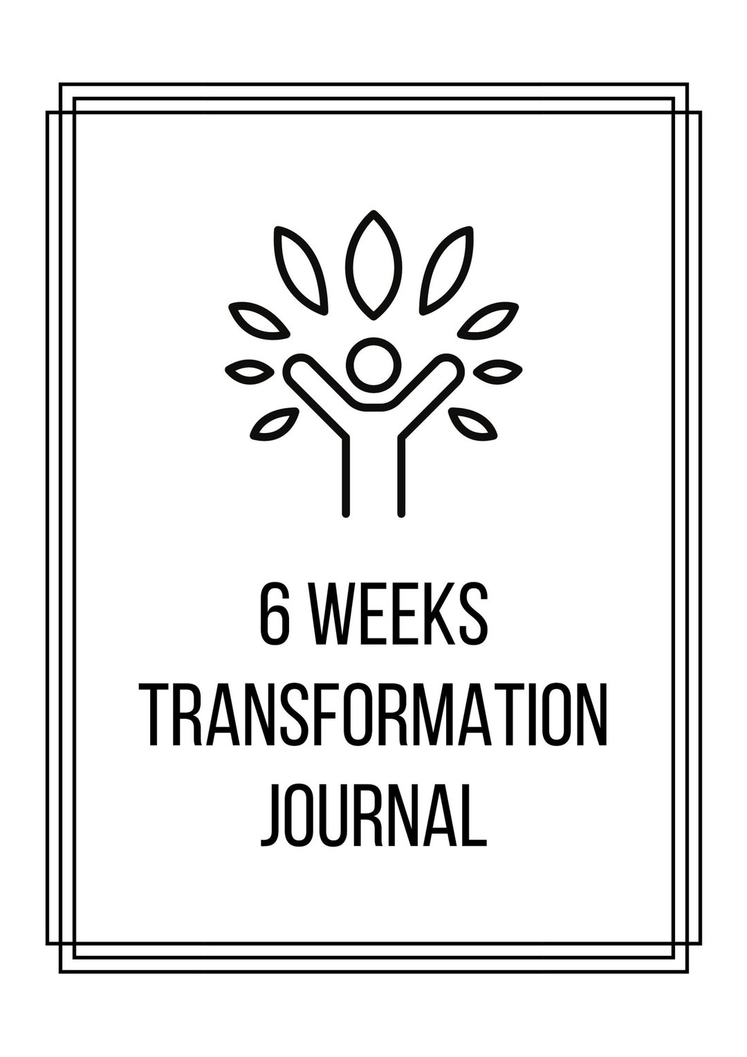 6 Weeks Transformation Journal - Etsy