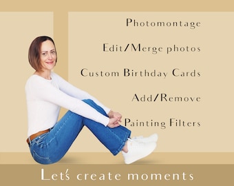 Photoshop | Photomontage | Creative Illustrations | Make-to-Order | Digital Services | Merge photos |