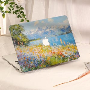 Funda para MacBook con diseño de pintura al óleo, funda para MacBook Air, funda para MacBook Pro, funda para MacBook Pro 16 15 14 13 Air 13 11 Retina 15, funda de plástico y cuero sintético.