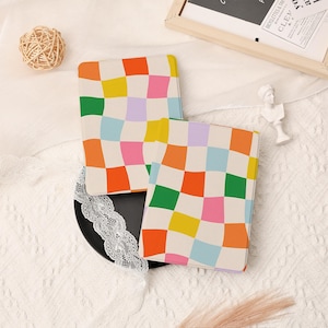 Colorful Lattices Kindle Paperwhite Case,Custom Kindle Paperwhite Kobo Cover Paperwhite 6.8&quot; Kindle 6&quot; 10th 11th Generation Case Cover