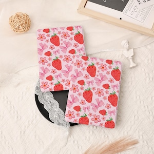 Strawberry Pink Kindle Paperwhite Case,Custom Kindle Paperwhite Kobo Cover Paperwhite 6.8&quot; Kindle 6&quot; 10th 11th Generation Case Cover