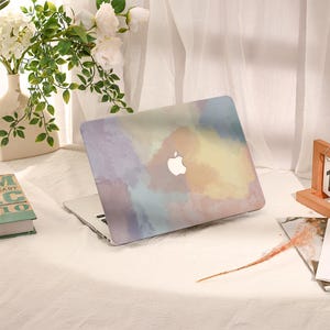 Oil Painting Macbook Case,Macbook Air Case,Macbook Pro Case,Macbook Pro 16 15 14 13 Air 13 11 Retina 15 Case,PU Leather Plastic Case