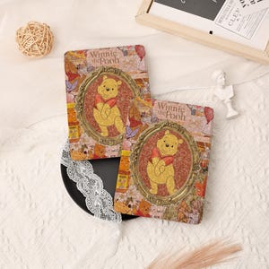 Cute Cartoon Bear Kindle Paperwhite Case,Custom Kindle Paperwhite Kobo Cover Paperwhite 6.8&quot; Kindle 6&quot; 10th 11th Generation Case Cover