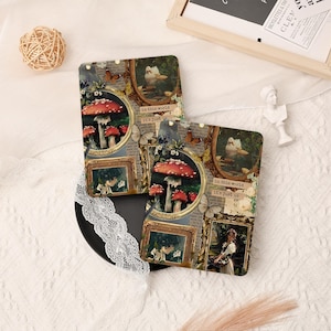 Red Mushroom Kindle Paperwhite Case,Custom Kindle Paperwhite Kobo Cover Paperwhite 6.8&quot; Kindle 6&quot; 10th 11th Generation Case Cover