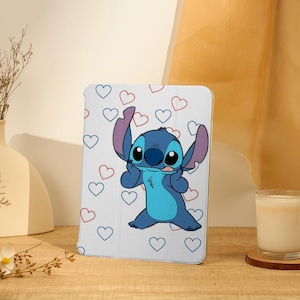 Cute Stitch iPad Case,iPad Air Case For 13&quot;/11&quot;iPad Pro 2024,13&quot;iPad Air 6 Case,iPad mini 6 Case,10.9&quot;iPad 10 Case,13/11 in. iPad Case