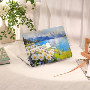 Oil Painting Macbook Case,Macbook Air Case,Macbook Pro Case,Macbook Pro 16 15 14 13 Air 13 11 Retina 15 Case,PU Leather Plastic Case