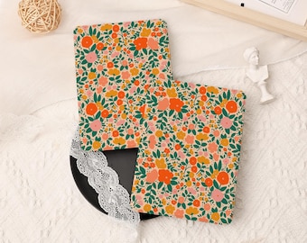 Colorful Flowers Kindle Paperwhite Case,Custom Kindle Paperwhite Kobo Cover Paperwhite 6.8" Kindle 6" 10th 11th Generation Case Cover