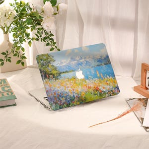 Oil Painting Macbook Case,Macbook Air Case,Macbook Pro Case,Macbook Pro 16 15 14 13 Air 13 11 Retina 15 Case,PU Leather Plastic Case