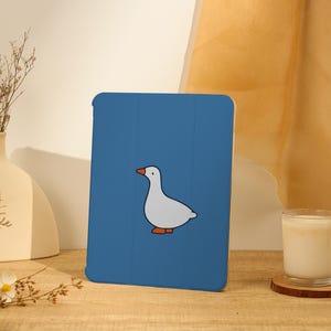 Duck Cartoon Cute iPad Case,iPad Air Case For 13"/11"iPad Pro 2024,13"iPad Air 6 Case,iPad mini 6 Case,10.9"iPad 10 Case,13/11 in. iPad Case