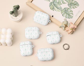Flowers AirPods 4th Case,AirPods Pro 2 Case Cover With Keychain,Personalised Apple Airpods Pro Pro2 1st 2nd 3rd 4th Generation Case