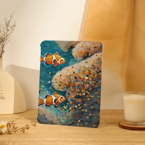 Cartoon Clownfish iPad Case,iPad Air Case For 13"/11"iPad Pro 2024,13"iPad Air 6 Case,iPad mini 6 Case,10.9"iPad 10 Case,13/11 in. iPad Case