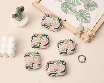 Capa colorida para AirPods 4ª geração, capa com chaveiro para AirPods Pro 2, capa personalizada para Apple AirPods Pro Pro2 1ª, 2ª, 3ª e 4ª geração
