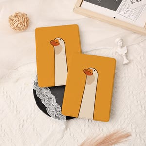 Cute Cartoon Duck Kindle Paperwhite Case,Custom Kindle Paperwhite Kobo Cover Paperwhite 6.8&quot; Kindle 6&quot; 10th 11th Generation Case Cover