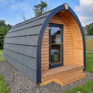 Glamping Pod Frame/Cabin 8x20 ft Vector DXF/Ai Files router CNC.