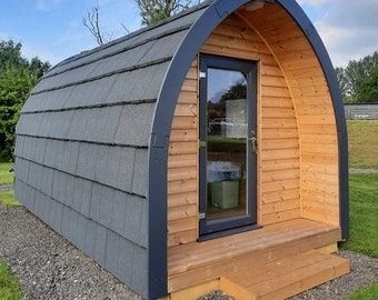 Glamping Pod Frame/Cabin 8x20 ft Vector DXF/Ai Files CNC router.