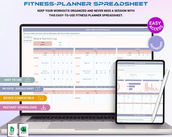 Arkusz kalkulacyjny do planowania ćwiczeń, śledzenie treningów (Excel + Arkusze Google)