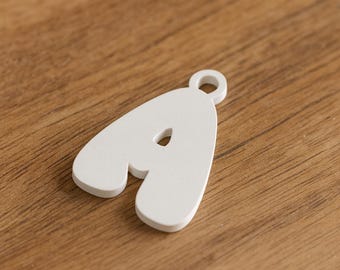 3D-Alphabet-Schlüsselanhänger (STL-Datei, 26 Buchstaben) – Sofortiger digitaler Download