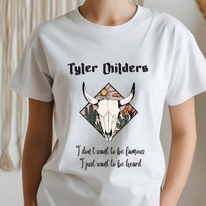 Tyler Childers Shirt! Tyler Childers Quotes, Tyler Childers Concert Shirt, Western Shirt, Graphic Tee, Unisex Tee, Vintage Tee