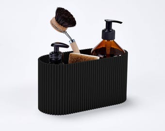 Sink organizer, designer kitchen helper, dish soap organizer, sponge holder, dishwashing organizer, dish brush holder, kitchen utensil holder