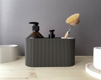 Sink organizer, minimalist, designer kitchen helper, sponge holder, dish brush storage, practical kitchen helper, sink organizer