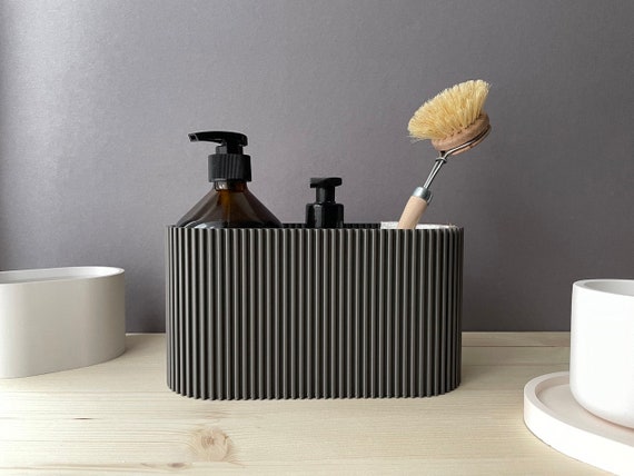 Splbecken Organizer, minimalistisch, Design Kchenhelfer, Schwammhalter,  Splbrsten Aufbewahrung, praktischer Kchenhelfer, Spl Organizer - Etsy.de