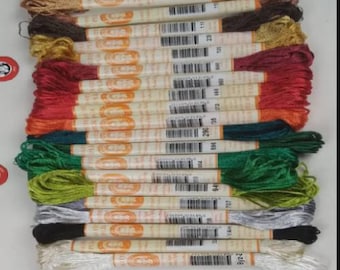 Enstitü İplik Hilo de hilo para bordar de Año Nuevo