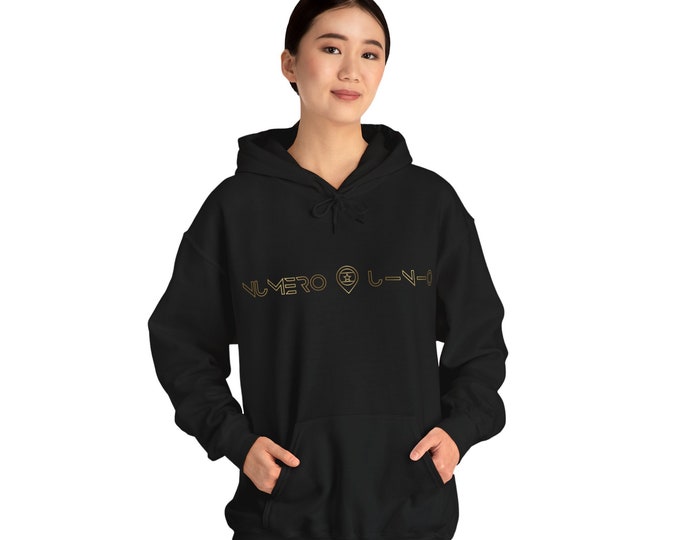 Featured listing image: NumeroUNO Gold Logo Unisex Heavy Blend™ Hooded Sweatshirt
